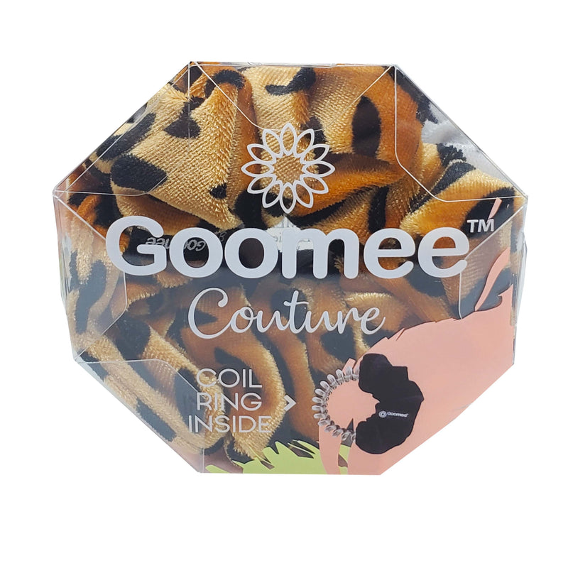 Goomee Couture Haargummi Set – 2-teilig, Exotisches Design, Ohne Haarknick