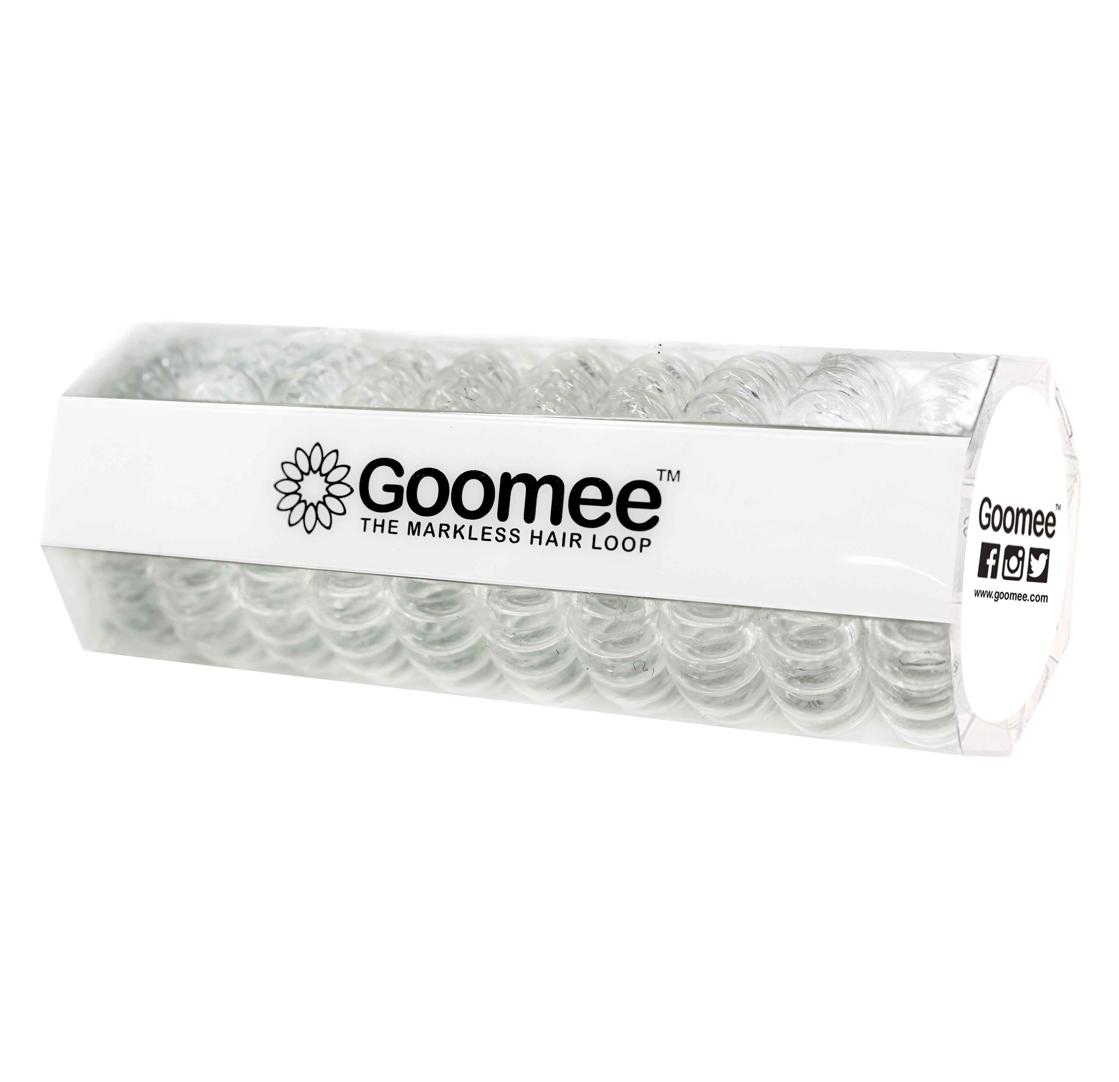 Goomee The Markless Hair Loop Set - Clear Women 10 Pc