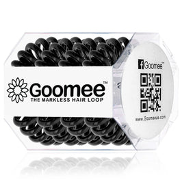 Goomee | The Markless Hair Loop in Midnight Black Pk of 4