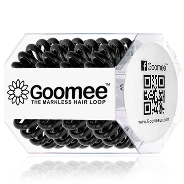 Goomee | The Markless Hair Loop in Midnight Black Pk of 4